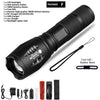 Litwod XML T6 LED Rechargeable Flashlight