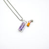 Amethyst Diffuser Necklace | Aroma Jewelry | Energy & Healing | Diffusing on the go-0