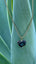 Pāua Gold Heart Necklace