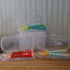 Bendable Baby Fork and Spoon Set - Self-Feeding Utensils