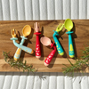 Bendable Baby Fork and Spoon Set - Self-Feeding Utensils