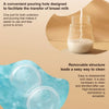 Silicone Breast Milk Collectors - Wearable Milk Catchers 2 Pack