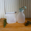 Reusable Silicone Food Pouches 240ml & 250ml - For Milk, Purees & Snacks