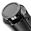 12V Dual Function Car Beverage Holder with Digital Display - Heating and Cooling Electric Cup for Fast Temperature Control
