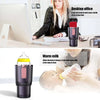 12V Dual Function Car Beverage Holder with Digital Display - Heating and Cooling Electric Cup for Fast Temperature Control