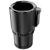 12V Dual Function Car Beverage Holder with Digital Display - Heating and Cooling Electric Cup for Fast Temperature Control