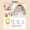 Baby Fruit Feeder and Tray - Safe Self-Feeding & Teething Relief