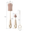 Silicone Bottle Brush Set 3-Pack - For Bottles, Teats & Straws