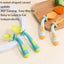 Bendable Baby Fork and Spoon Set - Self-Feeding Utensils