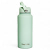 Bundle: Frosted Mint 1L Insulated Bottle + Black DayTrip Mini Bag