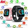 Waterproof Smart Watch for Women and Men - Electronic Fitness Tracker for Kids, Compatible with Xiaomi and Huawei Bracelets