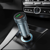 Hoco Z49B Dual-Port Car Charger 38W | USB-C PD & USB-A QC Fast Charging