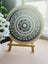 "Monochrome Harmony: Magic of Handcrafted Mandala" Home Decor Paintings