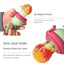 Fruit Food Feeder with Twist Top - Safe Self-Feeding & Teething