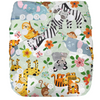 Reusable Cloth Nappies - One Size Fits 3-17kg with Bamboo Insert