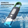 High-Power Mini LED Flashlight for Camping with Telescopic Zoom and Waterproof Design, Featuring 3 LEDs and Side Lights