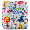 Reusable Cloth Nappies - One Size Fits 3-17kg with Bamboo Insert