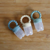Baby Fruit Feeder  and Tray - Safe Self-Feeding & Teething Relief
