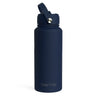 Bundle: Indigo Blue 1L Insulated Bottle + Black DayTrip Mini Bag